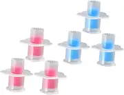 Luxshiny 6PCS Cupcake Corer Red Blue Pastry Decorating Tools for Easy Cake Filling and Muffin DIY Baking for Beginners and Professionals Safe Easy to Clean