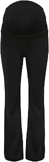 [ONLY MATERNITY] Women's Olmfever Stretch Flaired Pants JRS Trousers, Black