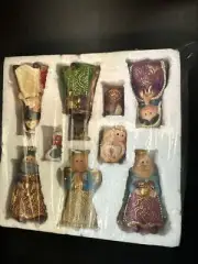 9pcs Christmas Nativity Scene Kawaii Set