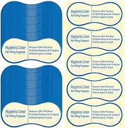 Dunzoom 500 Pcs Adhesive Protective Hygiene Try on Stickers Hygiene Strips Bulk for Swimwear Lingerie Underwear Bathing Suit Panty Liners Bikini for Girls Women Models Customer Small Business