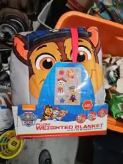 Nickelodeon Paw Patrol 5lb Weighted Plush Blanket 40" x 60" Brand New