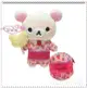 ♥小花花日本精品♥ Hello Kitty 懶懶熊 懶妹 絨毛娃娃 玩偶 夏天和服50069705