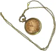 [CONGARTENO] 1 PC Pocket Watch Watches Carabiner Chains Classic Musical Retro Pour Automatic Numeral Digital Watch Vintage Watch Number Necklace Watch Case Chained Design Watch Alloy