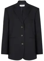 Rohe Oversized Wool Blazer - Navy - 36 (UK8 / S) 36 (UK8 / S)