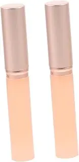 VICASKY 2 Pieces Silicone Lip Brush for Lipstick Gloss Mask Makeup Tool Easy Application Soft Material