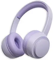 Tuffpod Kids Headphones Wireless, 45H Play Time, USB C Fast Charging, Bluetooth 5.4,Safe Volume 85 dBA Mic,Kids Bluetooth Headphones for iPad/Tablet/Travel/School, Purple