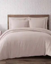 Brooklyn Loom Blush Duvet Set