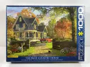 EuroGraphics The Blue Country House by Dominic Davison 1000-Piece Puzzle