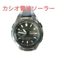 在飛比找蝦皮購物優惠-CASIO 手錶 電波 太陽能 日本直送 二手
