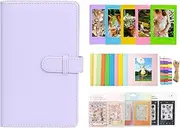 Instant Film Accessory Kit for Instax Mini LiPlay 12 11 9 8+ 8 evo 99 SE 40 90 70 50S 26 25 7S Camera + Album/Film Sticker/Mini Frame/Hanging Frame