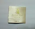 VINTAGE WEDDING DAY MATCH BOOK - JANICE & BRIAN 23-3-1979 EXCELLENT CONDITION