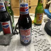 Vintage Pepsi Bottle Longneck Richard Petty # 43 1984 Most Poles In a Career 127