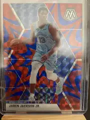 2019-20 Mosaic JAREN JACKSON JR Red Reactive #76 Memphis Grizzlies *BAS05