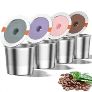 RETHONE K Cup Reusable Coffee Pods Stainless Steel Reusable K Cups Coffee Fil...