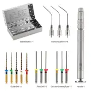 Dental Endo File Removal Kit Broken Root Canal Extractor Tools Endodontics Set
