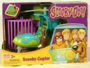 Scooby Doo SCOOBY-COPTER with Scooby Figure & Monster Catching Cage RARE NOS I