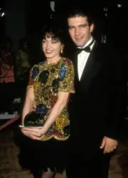 Antonio Banderas Wife Ana Leza at 64th Academy Awards at Doro- 1992 Old Photo 1