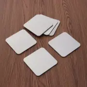 6 Pcs Coaster Set Heat Resistant Placemats Cup Coasters Square Pads