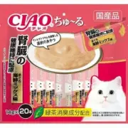 INABA CIAO Churu Liquid "Care for Kidney Health" Cat Treats 14g×20x2packs F/S