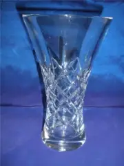 RETRO BOHEMIA 24% LEAD CRYSTAL VASE CZECHOSLOVAKIA NEW