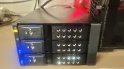 3-Bay Hot Swap Backplane for 3.5in SAS II/SATA III 6 Gbps HDD Aluminum Trayless