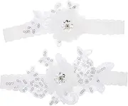 [VALICLUD] Flower Leg Band Wedding for Bride Bridesmaid Hens Wedding Decor Floral