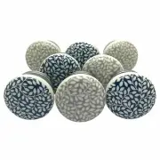 Ceramic Door Knob for Cabinets and Cupboards Pack of 8 US