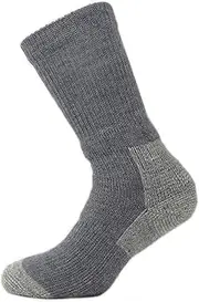 [ELBEC] Hiking Nature - Heavy Knee Socks Made of Merino Wool, Reinforced Sock on Toe and Heel, Winter Socks, Made in Dolomiti, gray, Medium