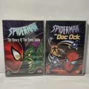 Spiderman Dvd The Return of the Green Goblin + Vs Doc Ock R4 New Sealed