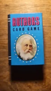 Authors Card Game, Whitman Publishing,Peter Pan, Complete With Rules VINTAGE