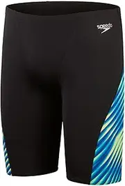 [Speedo] Men's Mens Allover Digital Vcut Jammer