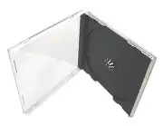 Standard Black CD Jewel Case - Premium, 10 Pack