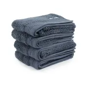 4pc Onkaparinga 45x65cm Avalon Hand Towel 550GSM Midnight