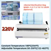 220V Sealing Machine Disinfection Packaging Sterilization Bag + Dental Sealer