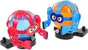 Generic 2 Sets Fencing Puppets Balloon Game for Engaging Manual Balloon Pop Challenge Fun Indoor Activity for Two Players Compact and Family Game