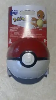 Mega Construx: Pokemon : Charmander in Pokeball/Poke Ball (NEW)