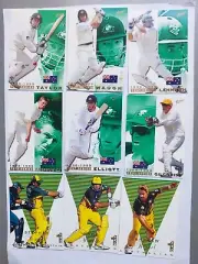 Cricket Card Set-1998/99 Select Cricket cards - large partial Set 50 of 100