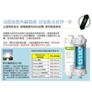 3M UVA2000 紫外線殺菌淨水器替換濾心-活性碳濾心及紫外線燈匣各一支 (8.7折)