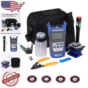 Professional Fiber Optic Toolkit - 30km Visual Fault Locator & Cable Strippers
