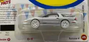 JOHNNY LIGHTNING USED OK CARS 1997 PONTIAC FIREBIRD T/A WHITE LIGHTNING 1:64 NIP