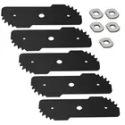 5 Pcs 7-1/2-Inch Hog Heavy-Duty Edger Blade Compatible for Black Decker2277
