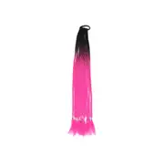 2 Pcs Elastic Band Made of Hair Synthetic Overhead tail Colored Ponytail Hair Extension False for Hair Fake Hairpiece