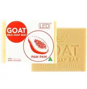 LED Paw Paw Goat Milk Soap 100g
