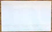 Dollhouse Wall Panels Embossed Textured Foam Board 1:12 Scale World Model 34935