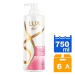 LUX麗仕柔亮直順洗髮乳750ML(6入)/箱 【康鄰超市】