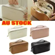 Large Capacity Toiletry Cosmetic Vanity Storage Pouch Travel Make-Up Cases & Bag
