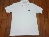 在飛比找Yahoo!奇摩拍賣優惠-(545) LACOSTE 短袖POLO衫  米白色  3號