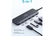 Anker 332 USB C Hub (5 in 1) with 4K HDMI Display 5Gbps Data Port and 2 USB A