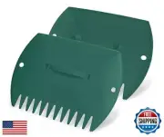 GardenHOME Garden and Yard Leaf Scoops, Large Sized Hand Rakes, Multiple Use