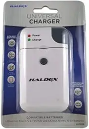 Haldex Universal Charger with USB Output, White
